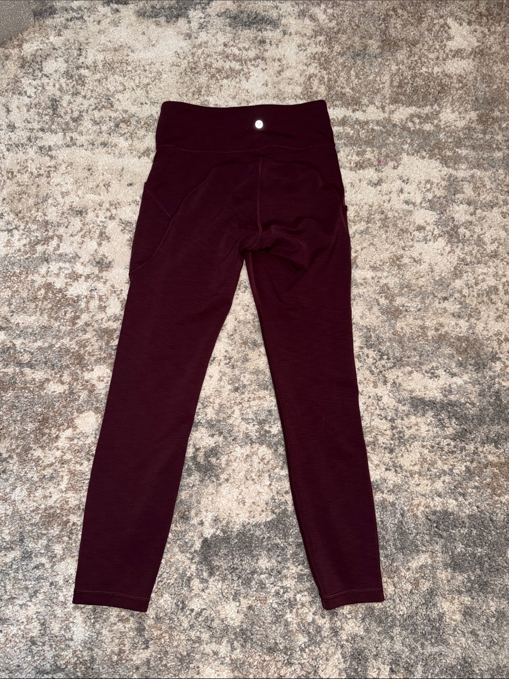lululemon athletica women’s and Deep Burgundy Leggings